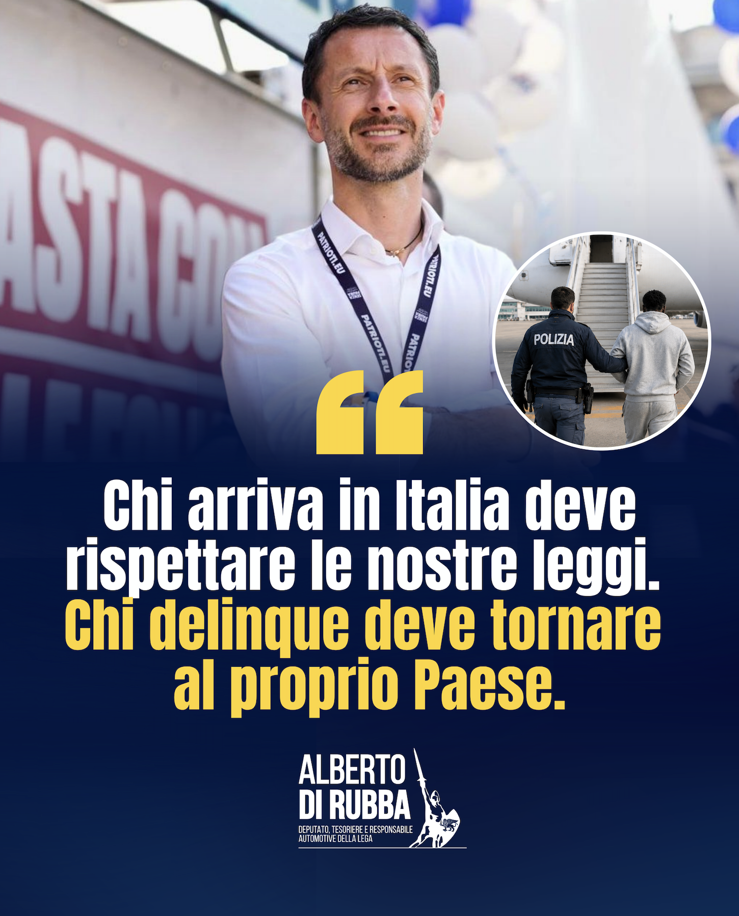 Cagliari, Di Rubba (Lega): bene il rimpatrio dell’algerino accusato di violenza sessuale aggravata. Chi delinque deve tornare nel proprio Paese